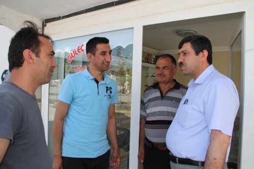 Başkan Yazıcı’dan Esnaf Turu