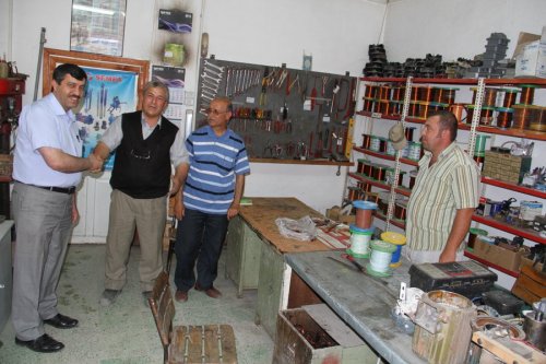 Başkan Yazıcı’dan Esnaf Turu