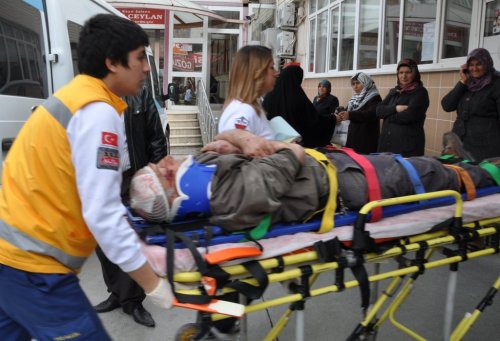 Bisikletten Düşen Şahıs Yaralandı