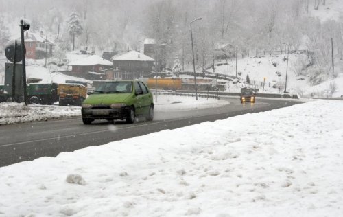 Bolu Dağ'ında Mart Karı