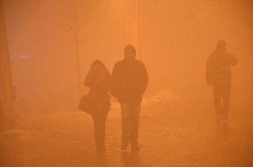 Bolu'da Yoğun Sis, Görüş Mesafesini Düşürdü