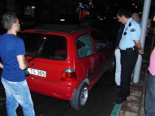 Bursa'da Araç Kurşunlandı