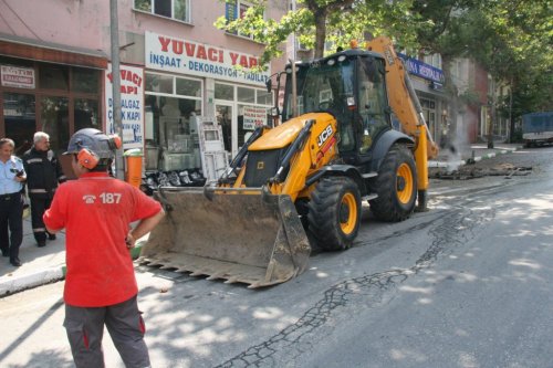 Bursa'da Doğalgaz Borusu Patladı