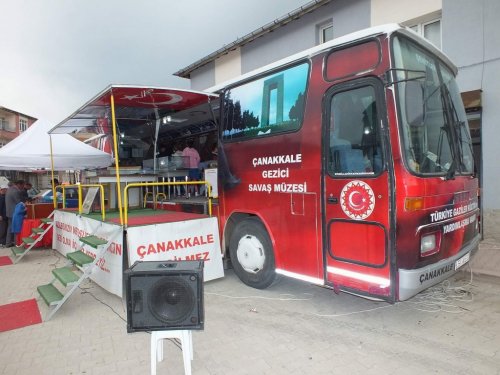 Çanakkale Gezici Şehitlik Müzesi Pınarbaşı’da
