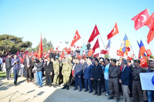 Çanakkale'de 57. Alay Yürüyüşü