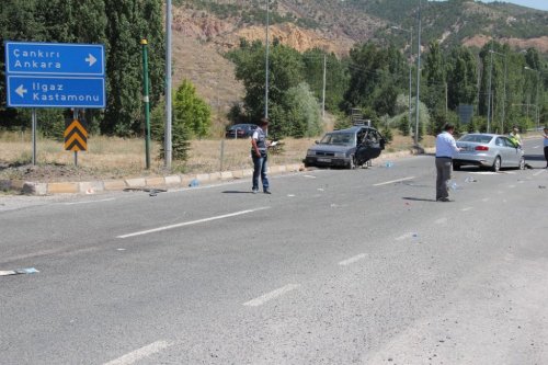 Çankırı'da Trafik Kazası