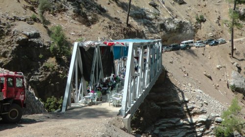 Cehenneme Deresi Köprüsü Hizmete Açıldı