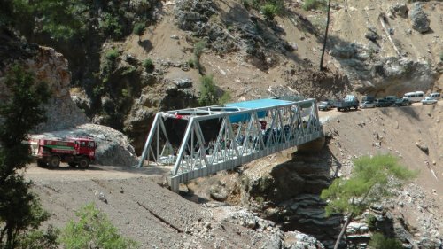 Cehenneme Deresi Köprüsü Hizmete Açıldı