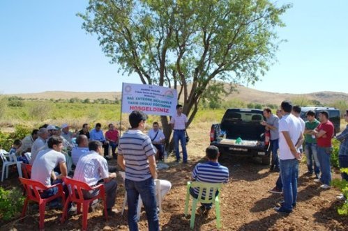 Çiftçiler Tarla Okullarında Eğitiliyor