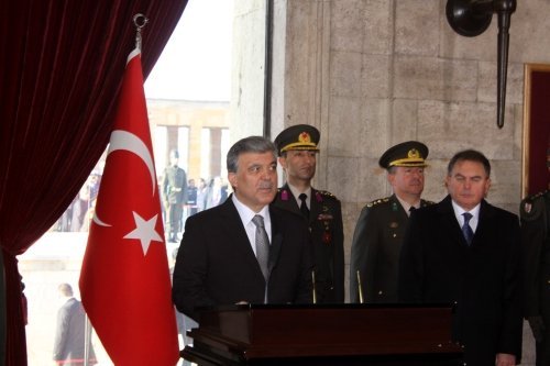 Cumhurbaşkanı Gül Anıtkabir'de