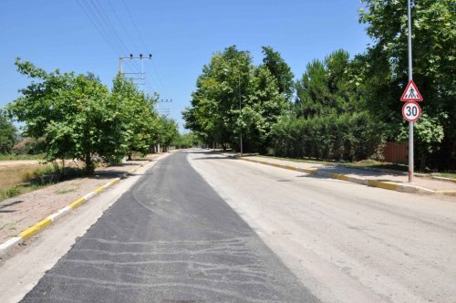 Derbent Maşukiye Yolu Asfaltlandı