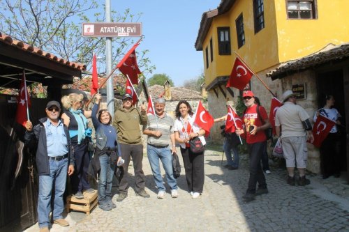Doğaseverler 57.alaya Şehitliği’ne Yürüdü