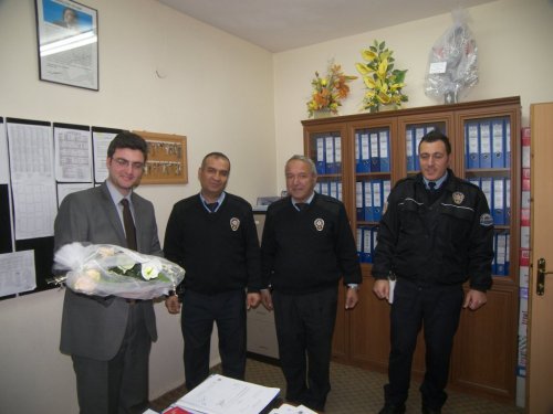 Emniyet Mensupları Öğretmenleri Unutmadı