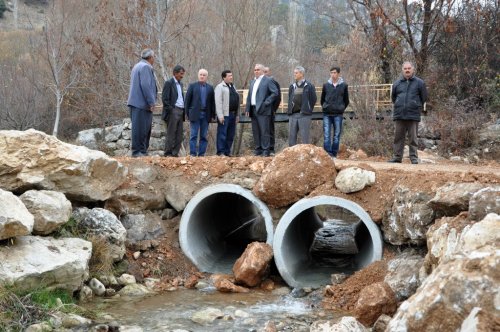 Erdemli Belediyesi’nden Köylere Hizmet