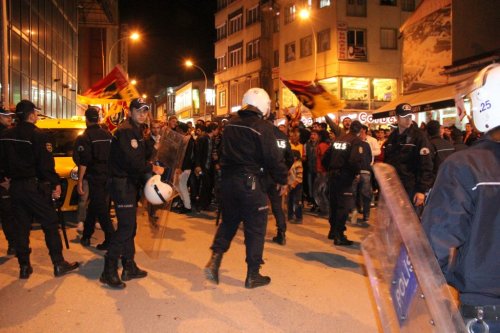 Erzurum'da Derbi Maç Sonrası Gerginlik
