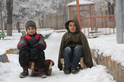 Erzurum’dan Muhteşem Kar Manzaraları