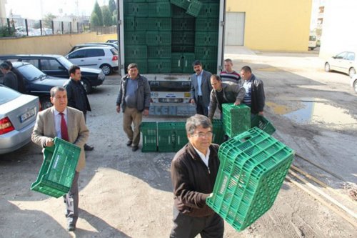 Fabrikalara Zeytin Kasası Dağıtıldı