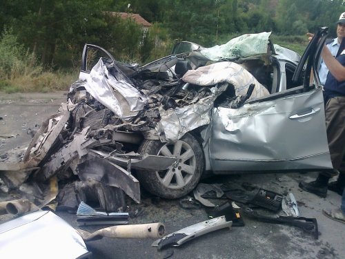 Gurbetçi Çift Trafik Kurbanı Oldu