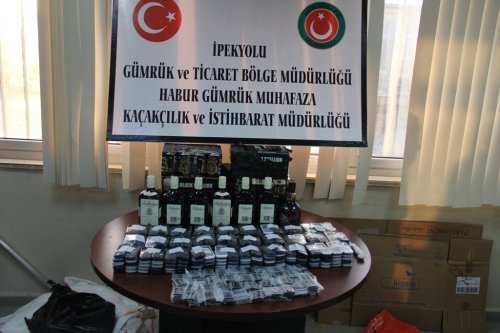 Habur Sınır Kapısında Kaçakçılık Olayları