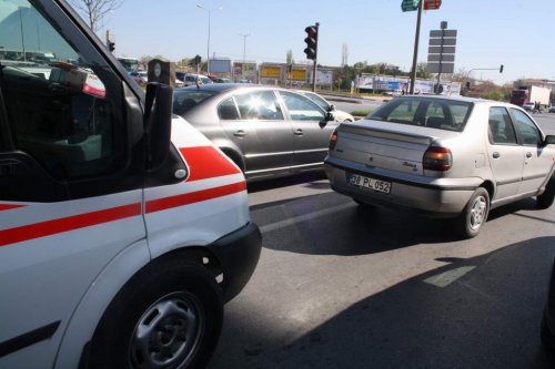 Hasta Taşıyan Ambulans Kaza Yaptı