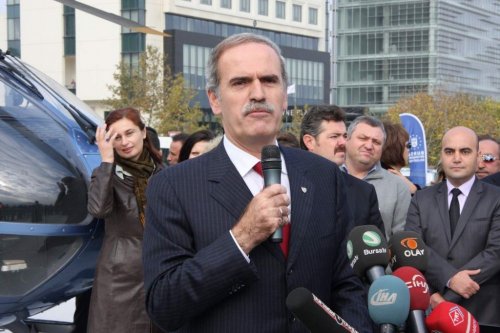 “Helitaksi” İlk Seferini Yaptı