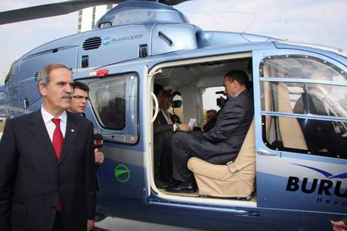 “Helitaksi” İlk Seferini Yaptı