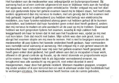 Hollanda'da Başörtülüye Eziyet!