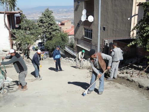 Honaz’da Bayram Temizliği Başladı