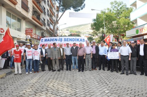 İşçi Kenti Soma’da 1 Mayıs Coşkusu