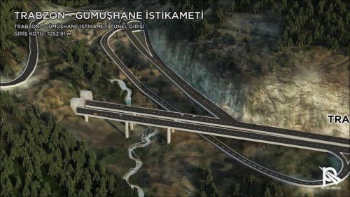 İşte Yeni Zigana Tüneli
