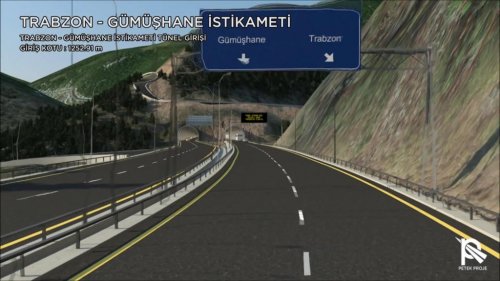İşte Yeni Zigana Tüneli