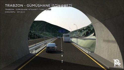 İşte Yeni Zigana Tüneli