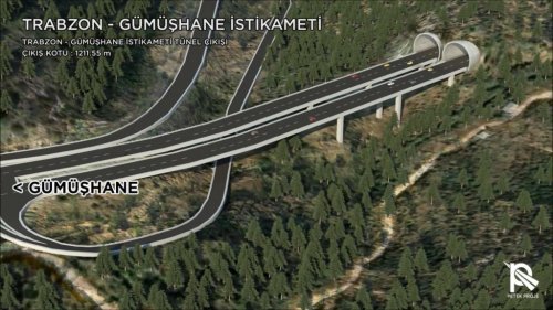 İşte Yeni Zigana Tüneli