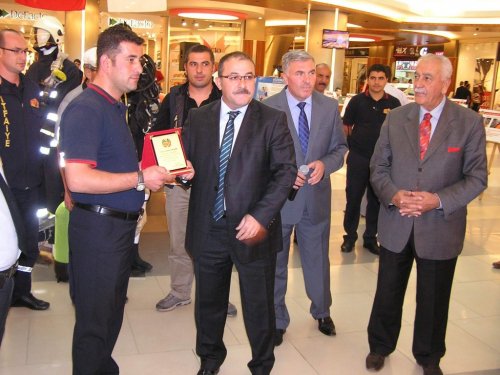 İtfaiye Haftası’nda Sergi Açıldı