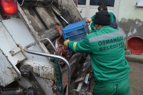 Kaçak Et İmalathanesine Operasyon
