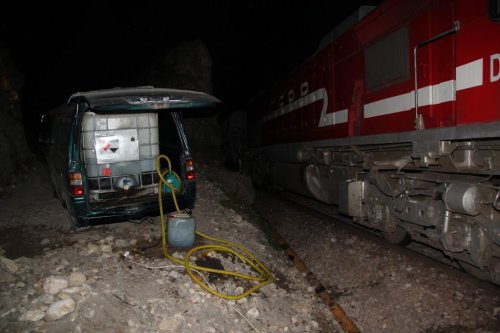 Karabük'te Mazot Hırsızlığı
