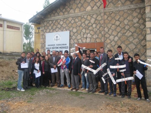 Karaçoban'da Uçak Yapımı Kursu