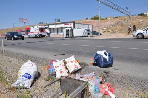 Kayseri'de Trafik Kazası: 7 Yaralı