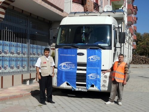 Kimse Yok Mu’dan Suriyeli mültecilere yardım
