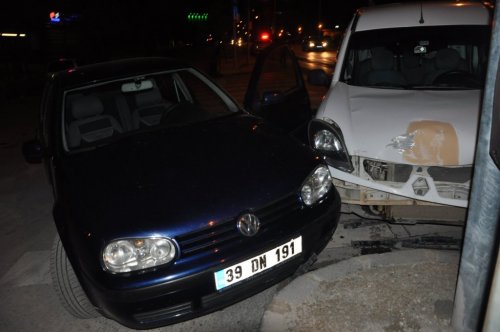 Kırklareli’de Trafik Kazası