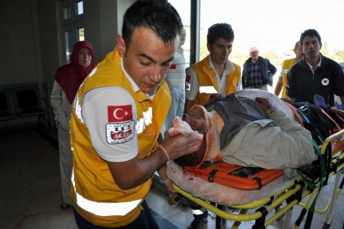 Koyulhisar’da Trafik Kazası