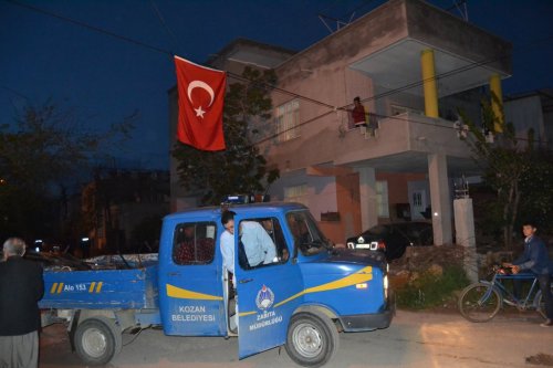 Kozan'da Şehit Polisin Evinde Yas