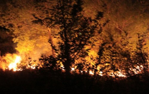 Kumluca’da Yangın Devam Ediyor