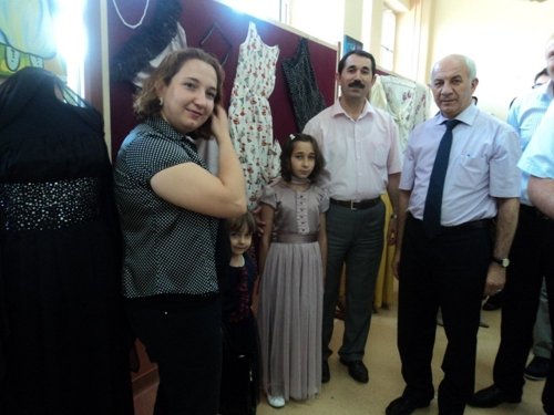 Kursiyerlerin El Emeği Göz Nuru Eserler Sergilendi