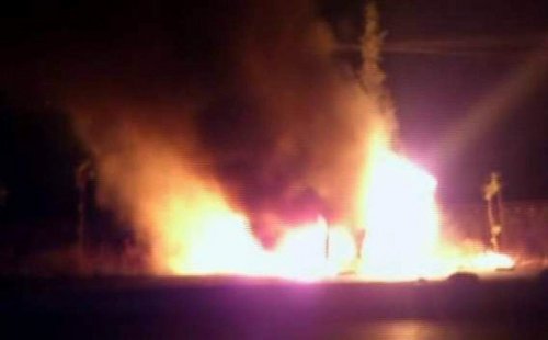 Lpg’li Otomobil Bomba Gibi Patladı