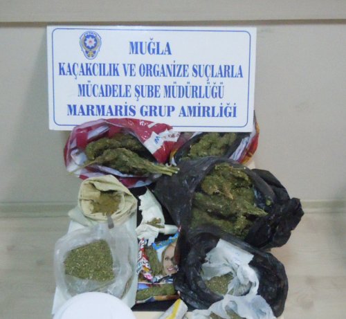 Marmaris'te Uyuşturucu Operasyonu
