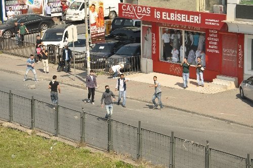 Mecidiyeköy’ü savaş alanına çevirdiler