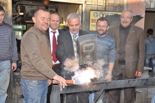 Mhp Adayı Fikret Çıtırgı Esnaf Gezilerine Devam Ediyor