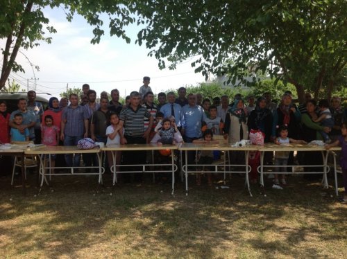 Mhp'li Yılmaz İlçe Gezilerinde