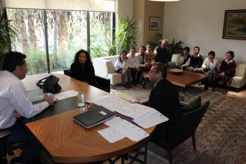 Miniklerden Başkan Kocadon’a Taşekkür Ziyareti